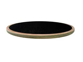 15.7" Wood Wobble Balance Board Balance Trainer by Trademark Innovations,Black