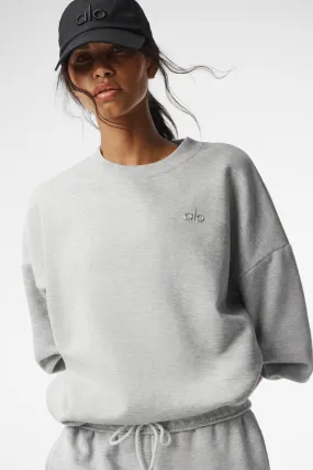 Accolade Crew Neck Pullover - Athletic Heather Grey