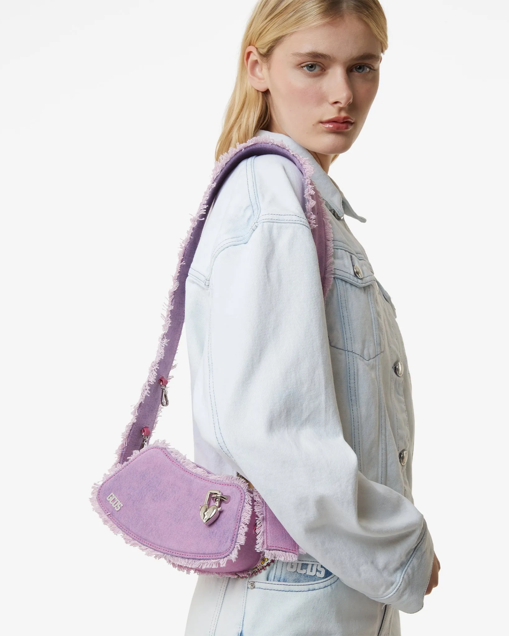 Comma Denim Small Crossbody Bag