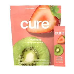 Cure Hydrating Electrolyte Drink Mix - Strawberry Kiwi