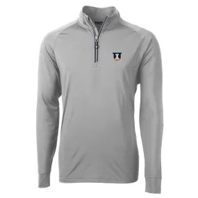 Illinois Fighting Illini Cutter & Buck Mens Adapt Quarter Zip