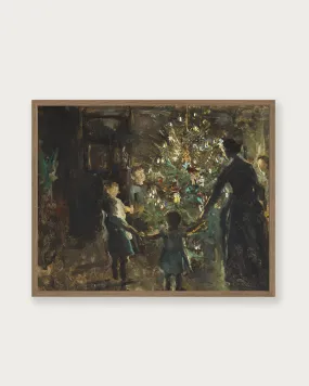 "Christmas Eve, study" Art Print