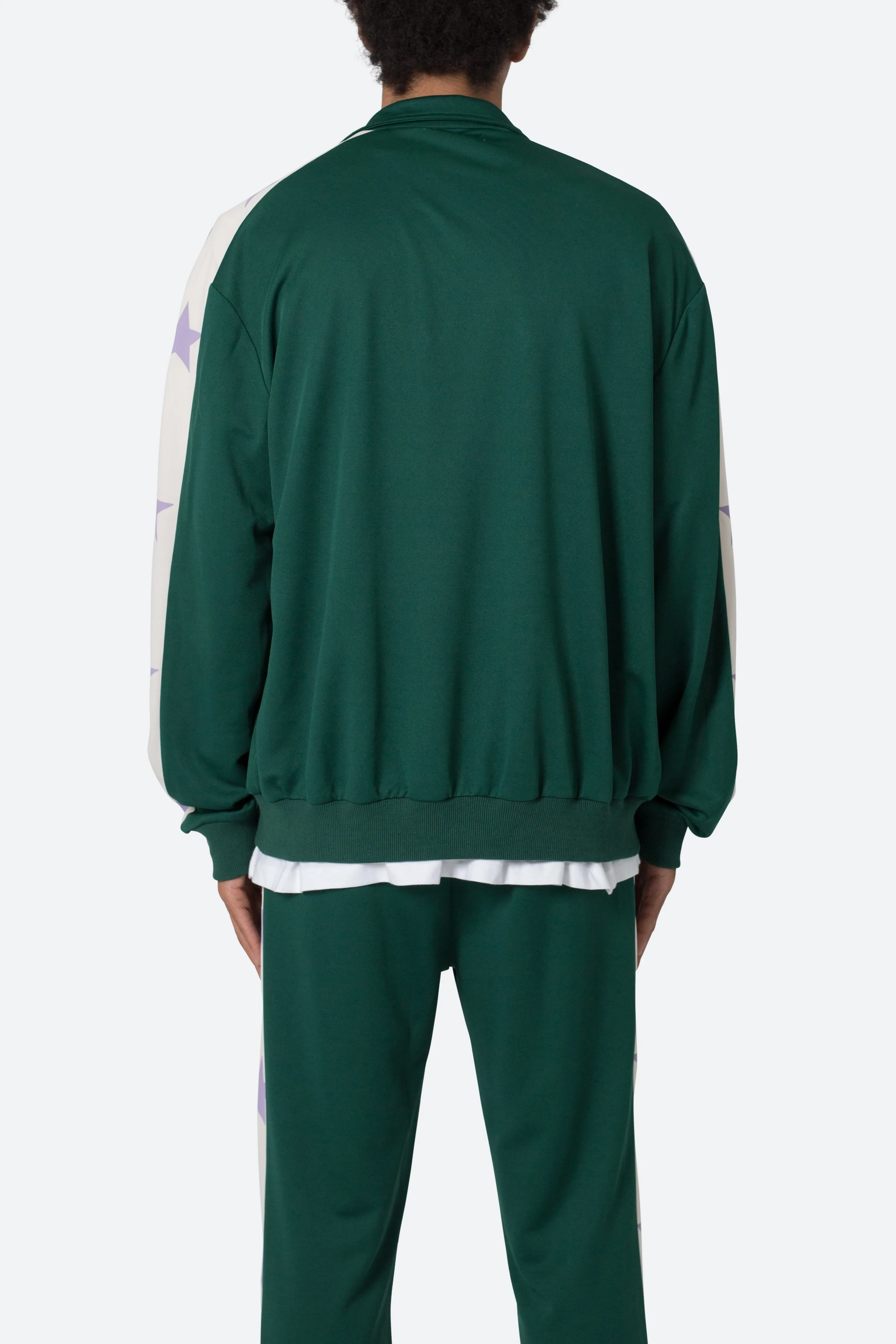 Star Track Jacket - Green